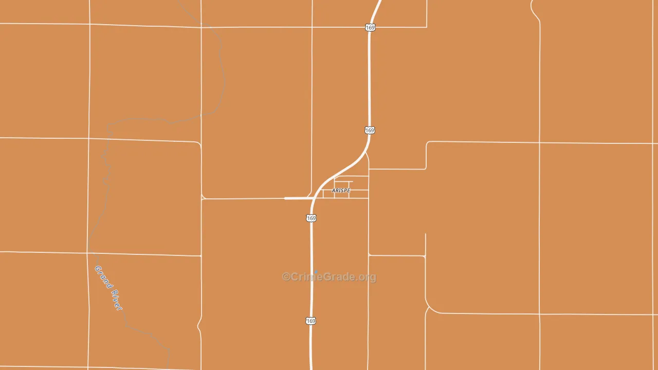 50831, IA Map of Drug-Related Crime Rates