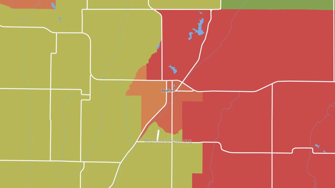 50833, IA Map of Drug-Related Crime Rates