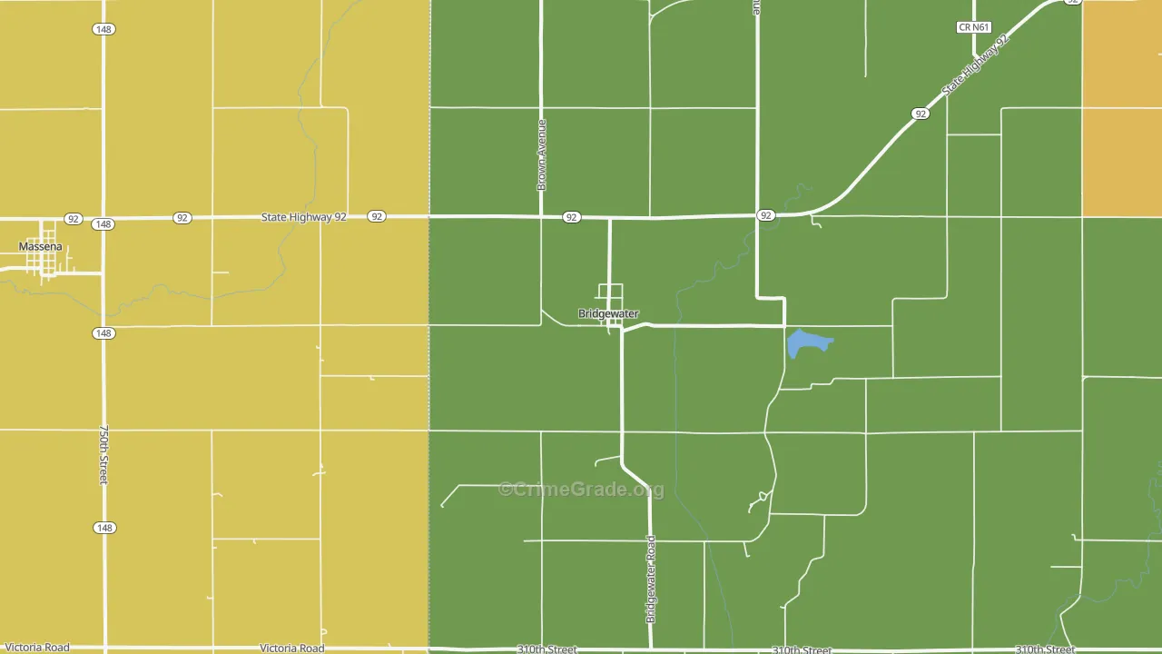50837, IA Map of Drug-Related Crime Rates