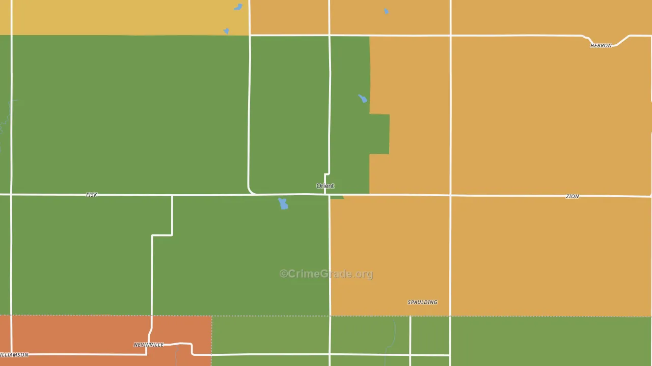 50858, IA Map of Drug-Related Crime Rates