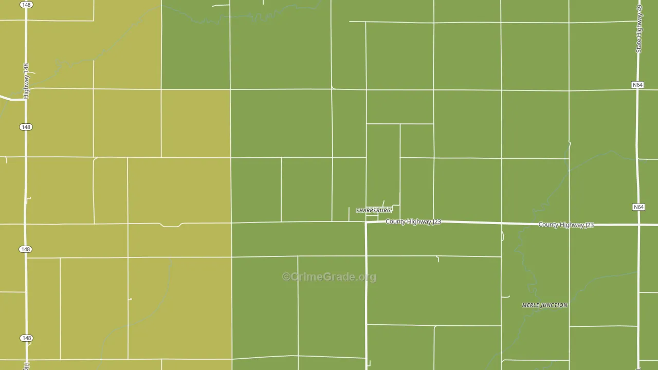 50862, IA Map of Drug-Related Crime Rates
