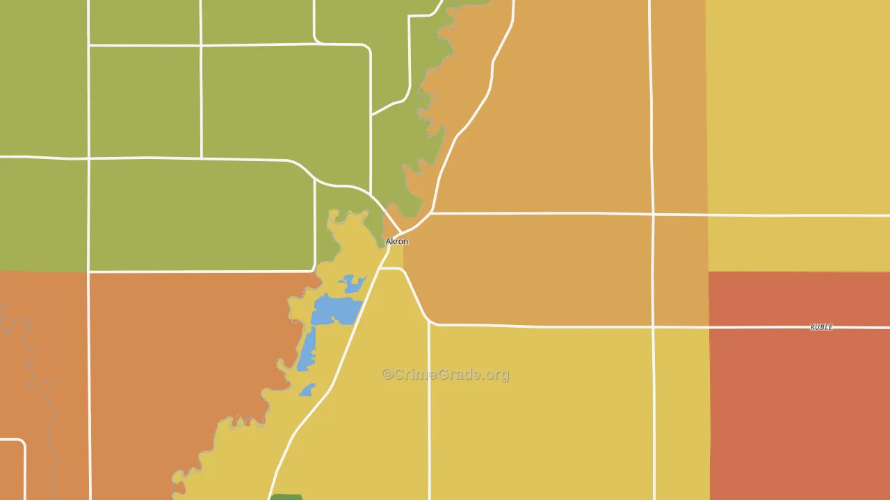 51001, IA Map of Drug-Related Crime Rates