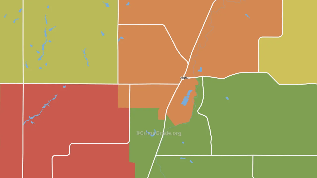51004, IA Map of Drug-Related Crime Rates