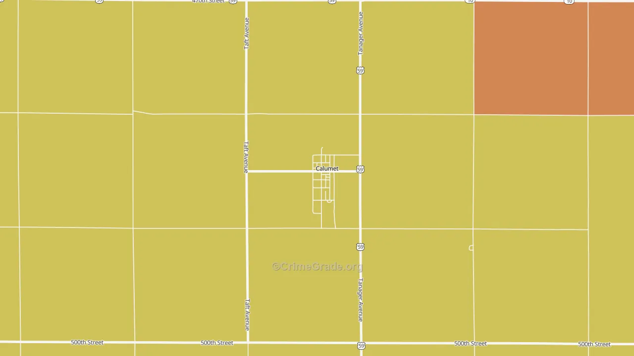 51009, IA Map of Drug-Related Crime Rates