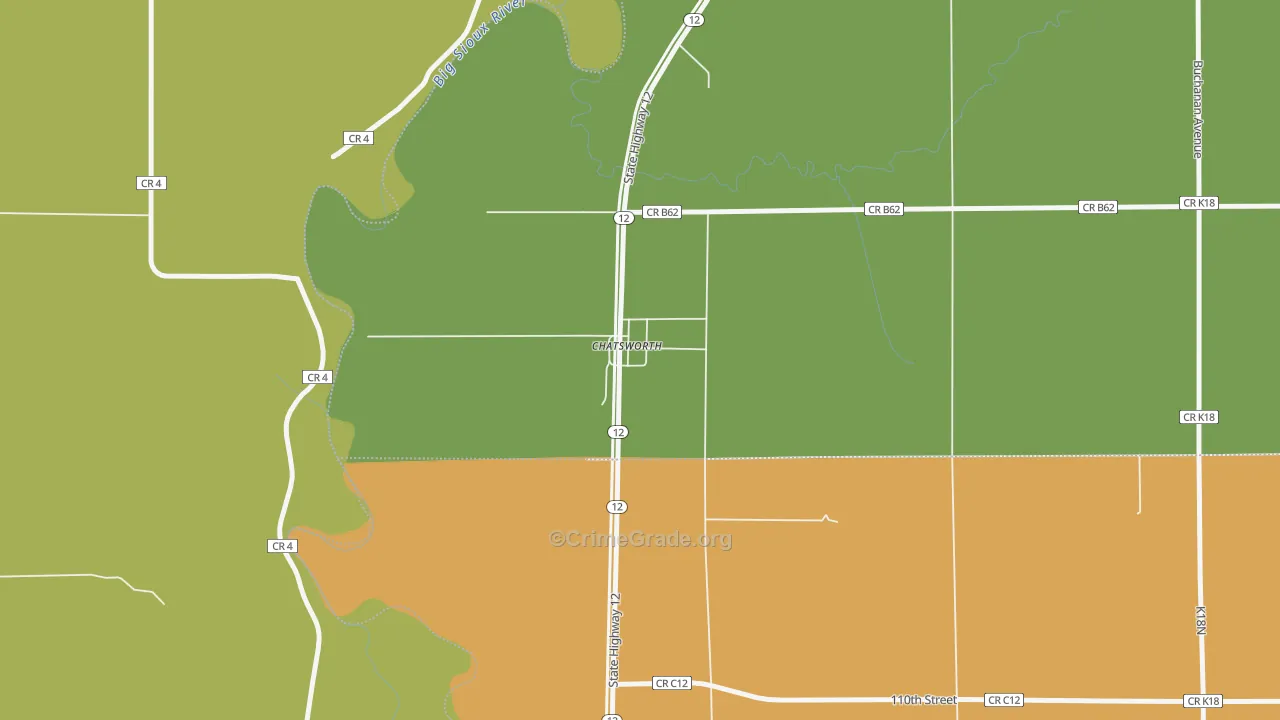 51011, IA Map of Drug-Related Crime Rates
