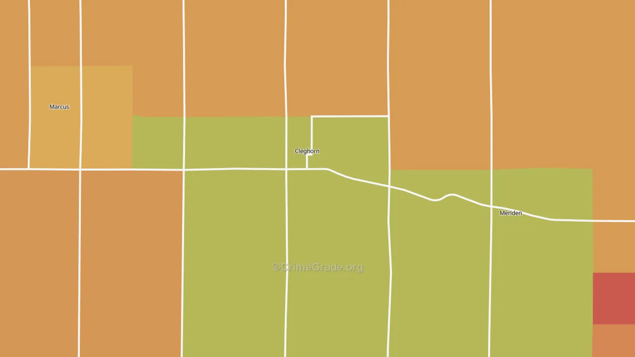 51014, IA Map of Drug-Related Crime Rates