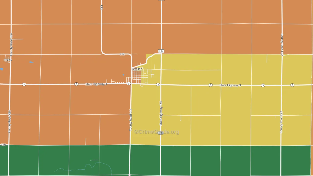 51050, IA Map of Drug-Related Crime Rates