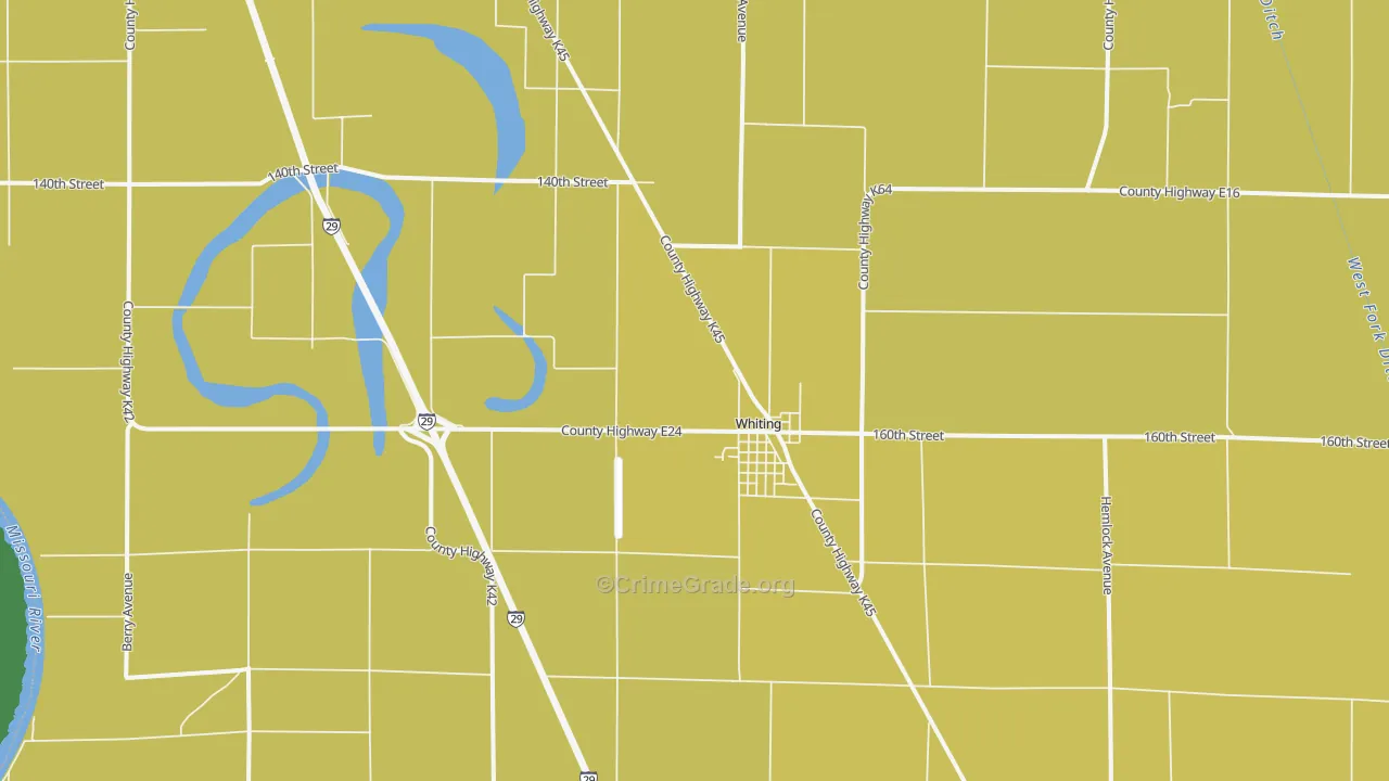 51063, IA Map of Drug-Related Crime Rates