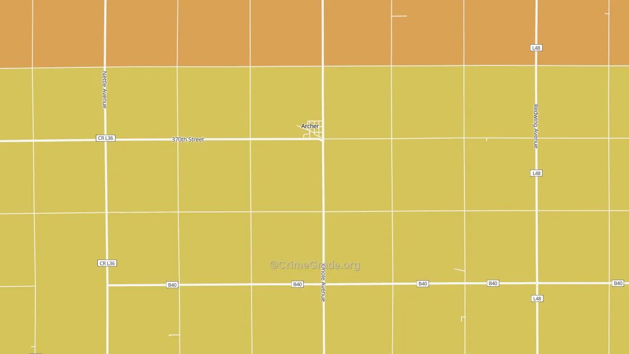 51231, IA Map of Drug-Related Crime Rates