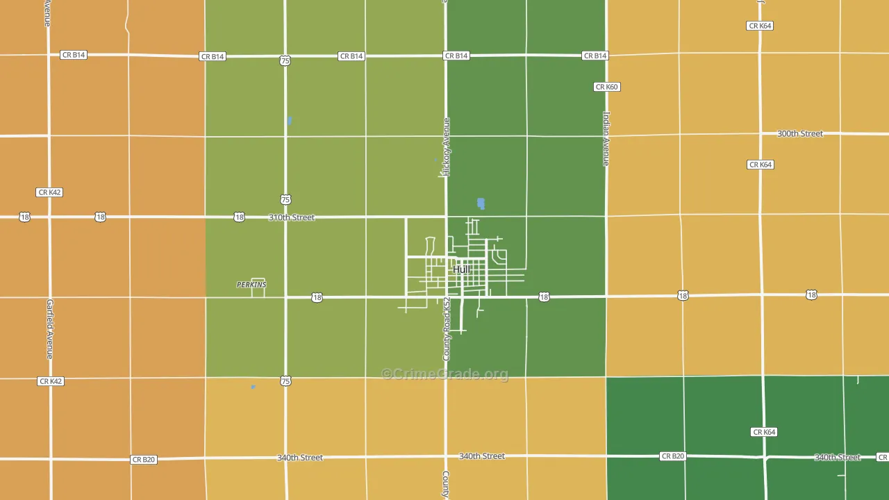 51239, IA Map of Drug-Related Crime Rates