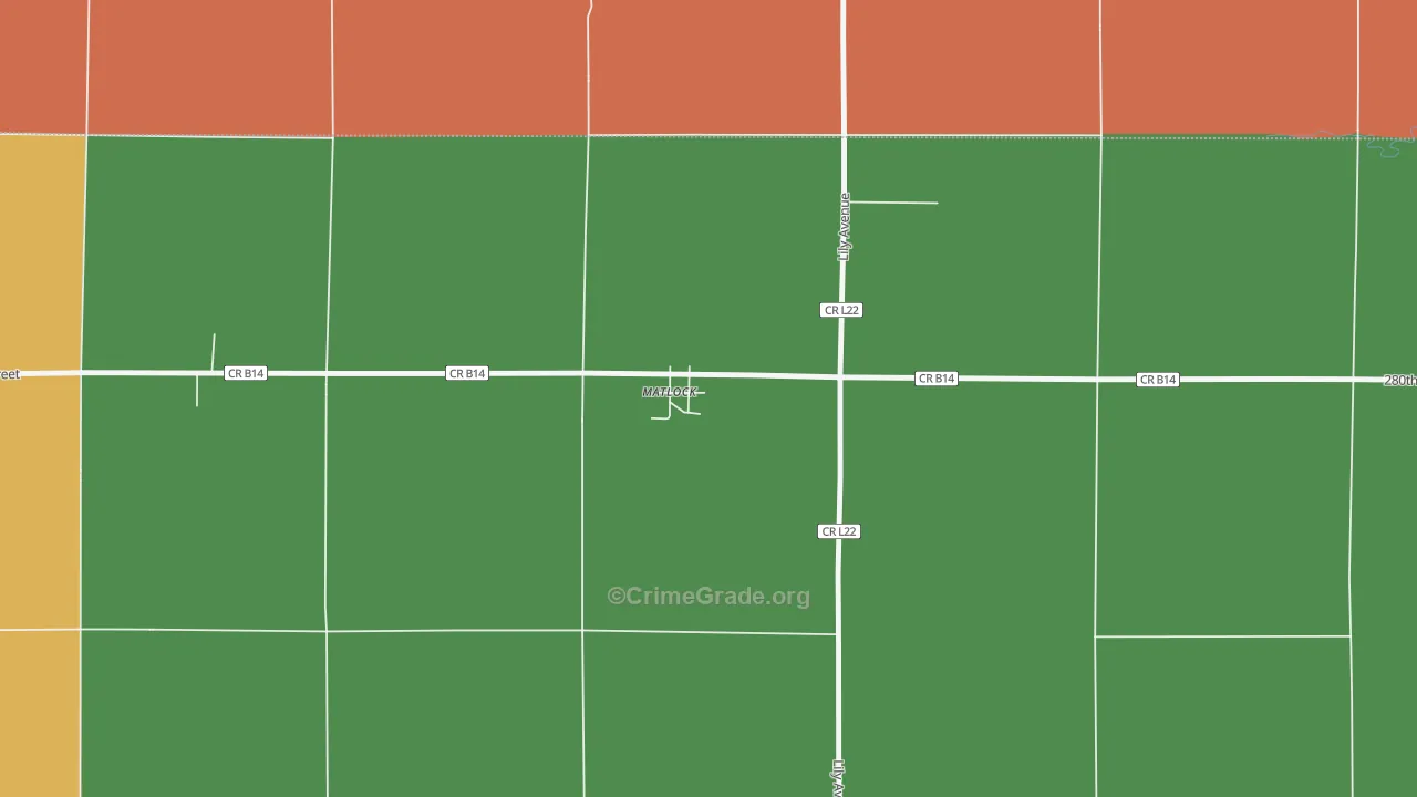 51244, IA Map of Drug-Related Crime Rates