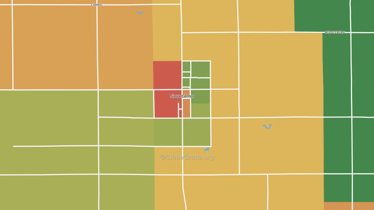 51250, IA Map of Drug-Related Crime Rates