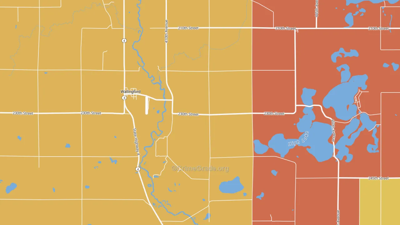 51365, IA Map of Drug-Related Crime Rates
