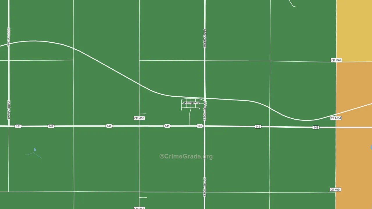 51432, IA Map of Drug-Related Crime Rates