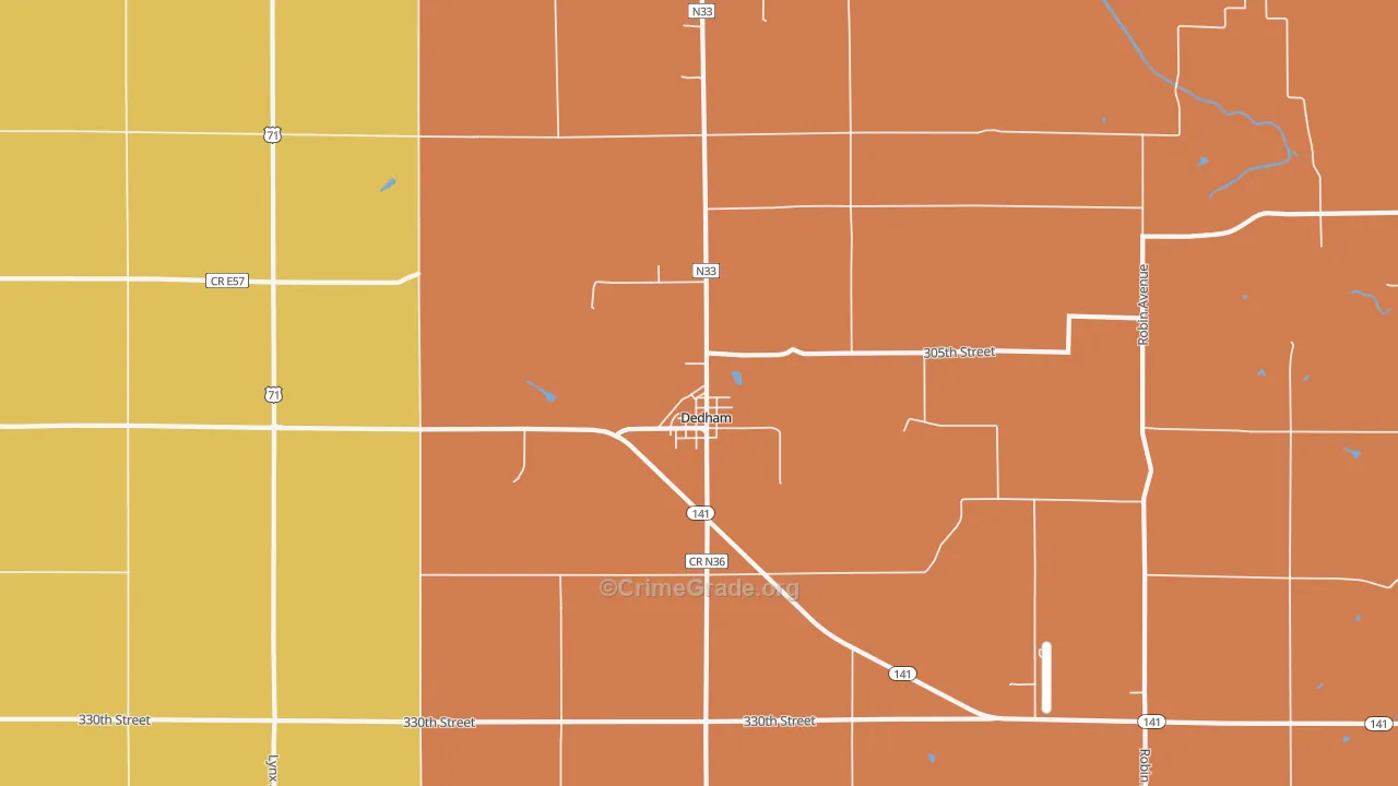 51440, IA Map of Drug-Related Crime Rates