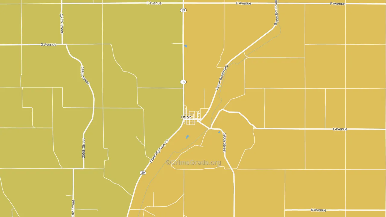 51441, IA Map of Drug-Related Crime Rates