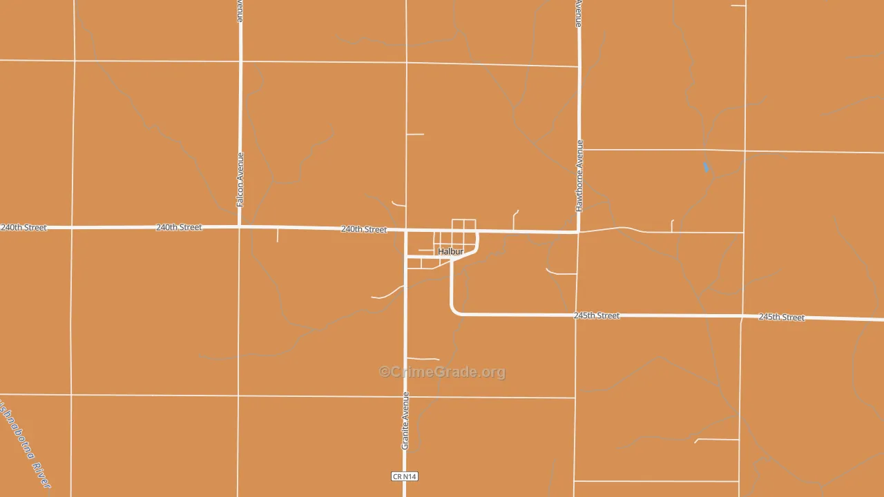 51444, IA Map of Drug-Related Crime Rates