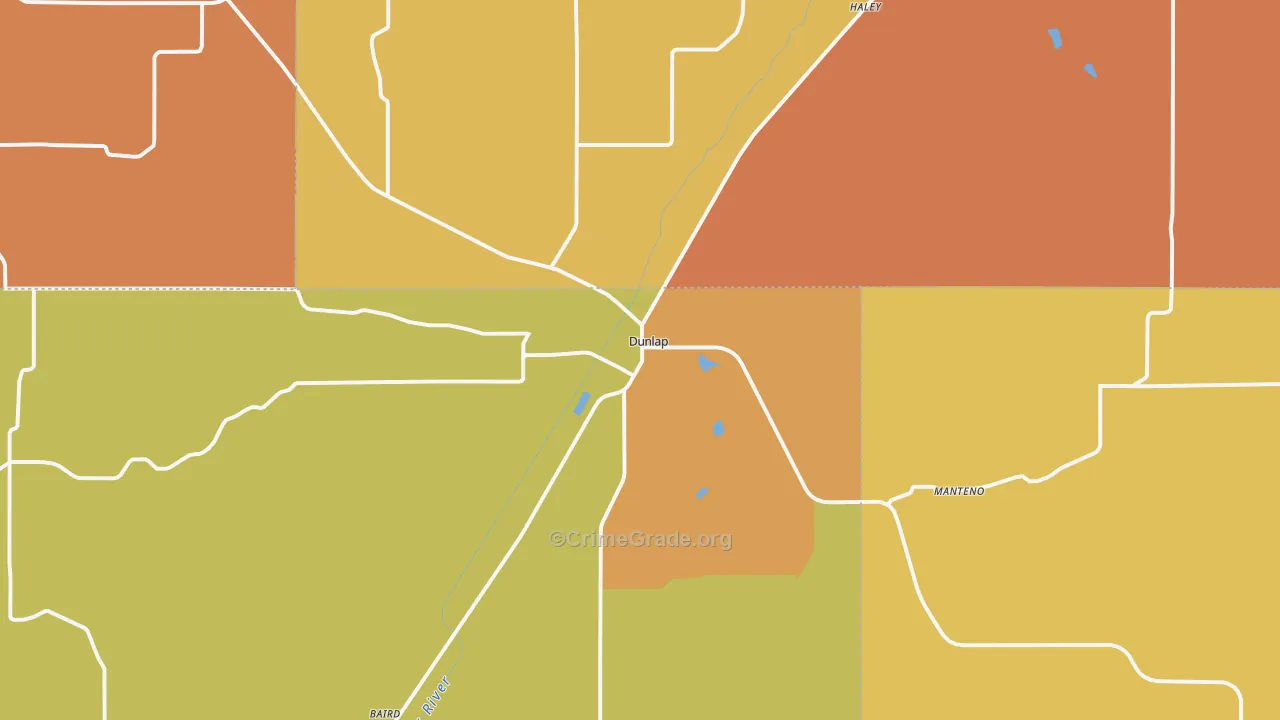 51529, IA Map of Drug-Related Crime Rates