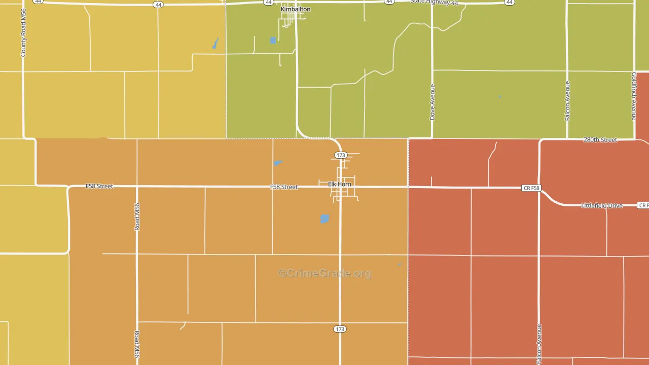 51531, IA Map of Drug-Related Crime Rates