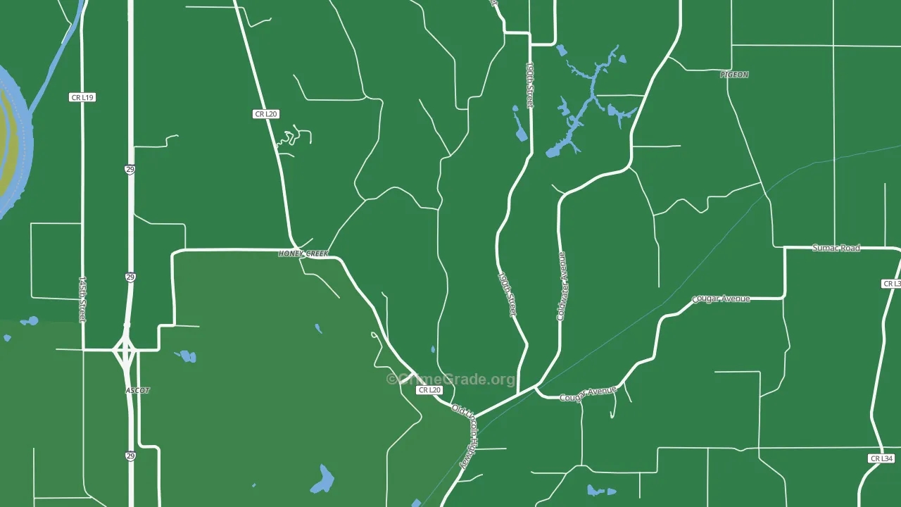 51542, IA Map of Drug-Related Crime Rates