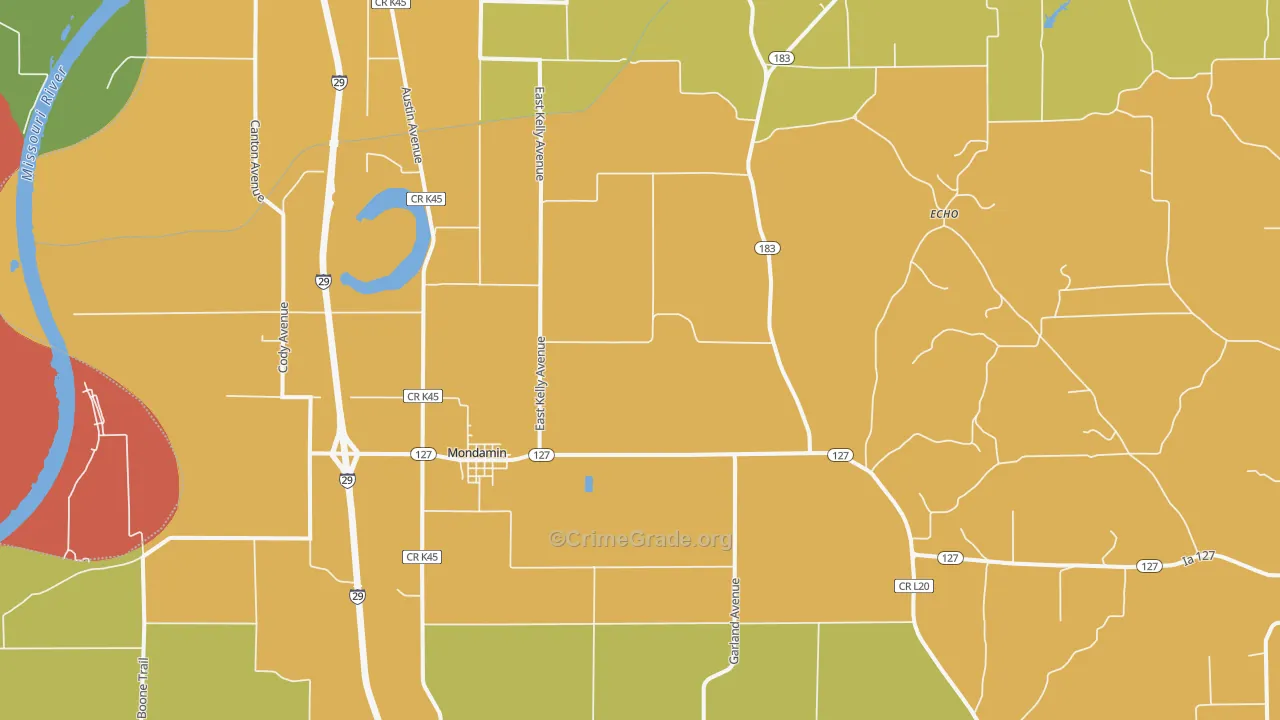 51557, IA Map of Drug-Related Crime Rates