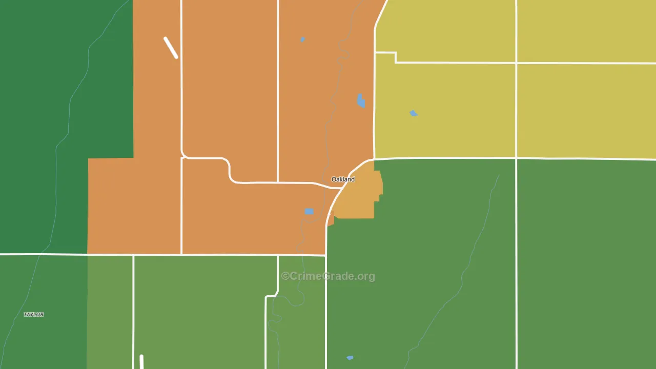 51560, IA Map of Drug-Related Crime Rates