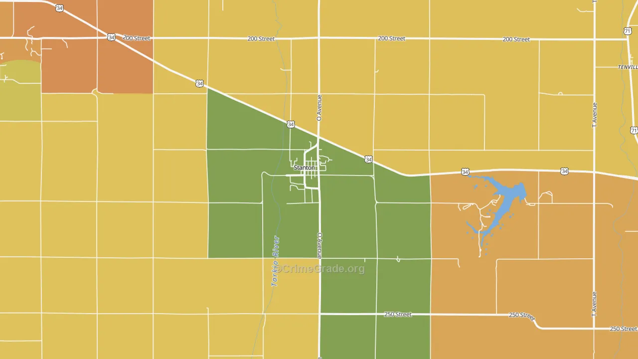 51573, IA Map of Drug-Related Crime Rates