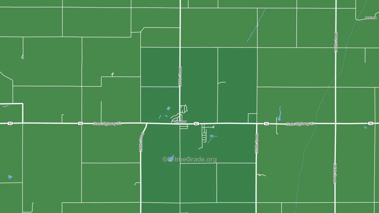 51575, IA Map of Drug-Related Crime Rates