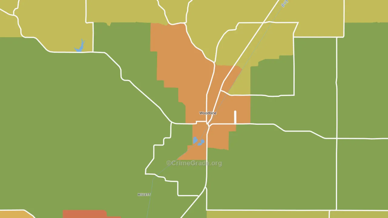 51579, IA Map of Drug-Related Crime Rates
