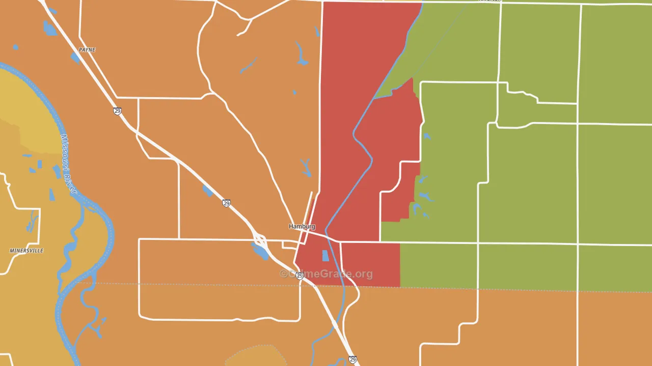 51640, IA Map of Drug-Related Crime Rates