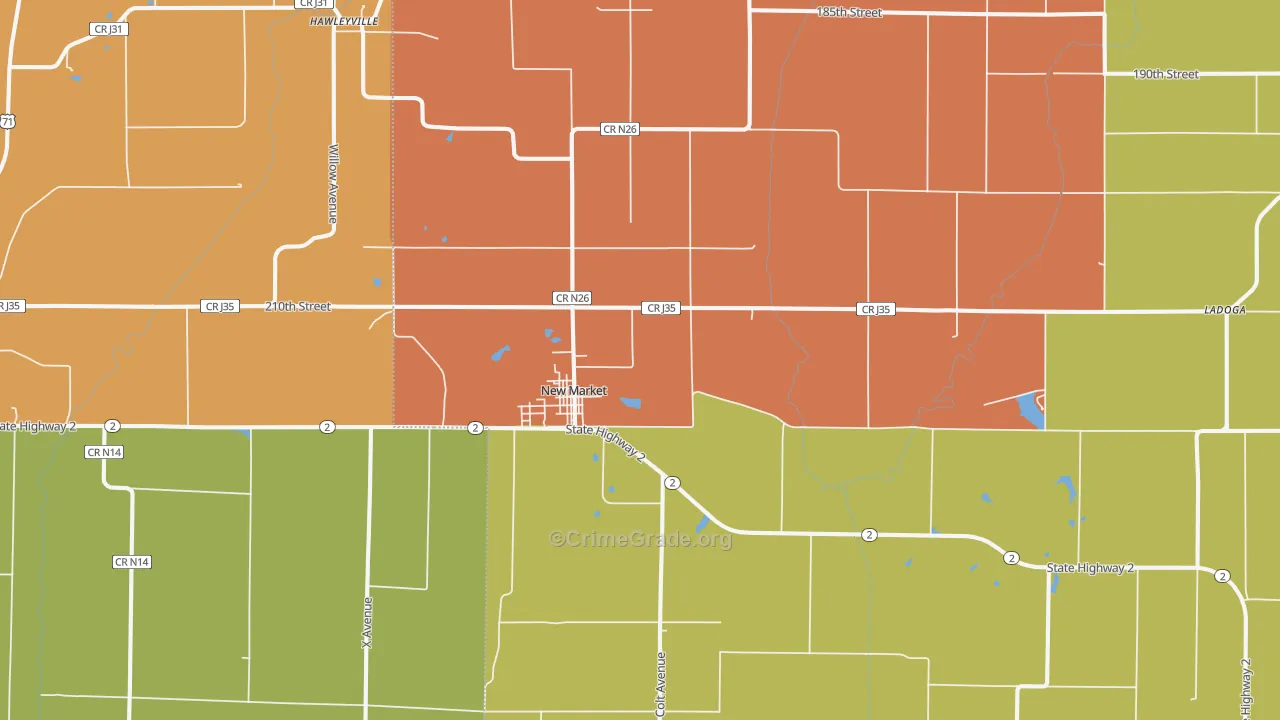 51646, IA Map of Drug-Related Crime Rates