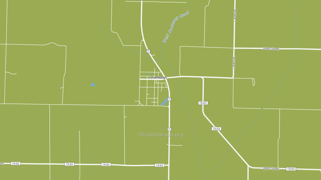 51651, IA Map of Drug-Related Crime Rates