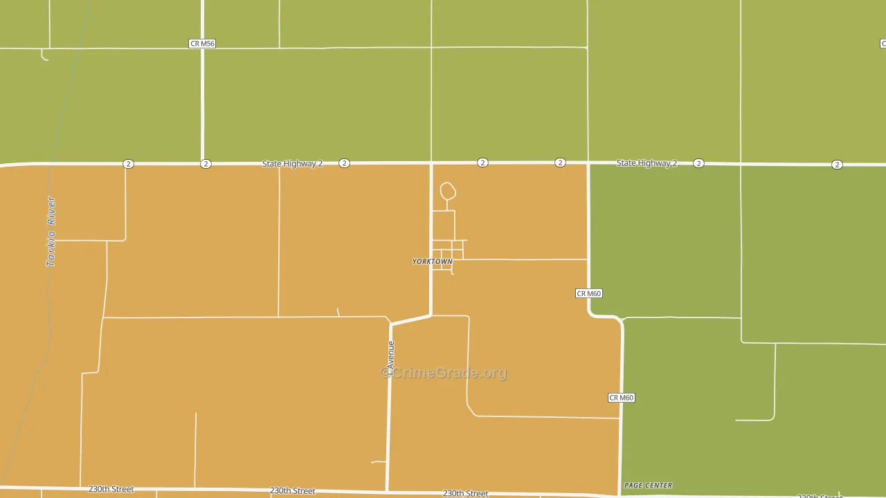 51656, IA Map of Drug-Related Crime Rates