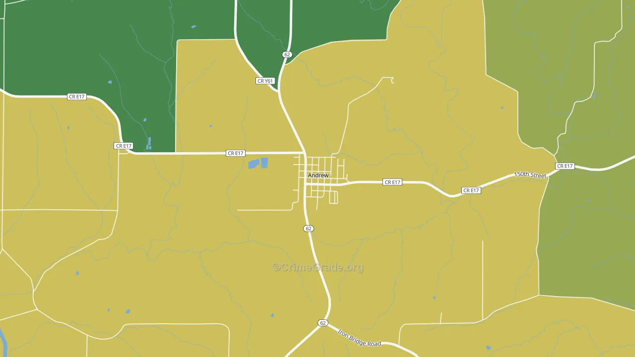 52030, IA Map of Drug-Related Crime Rates