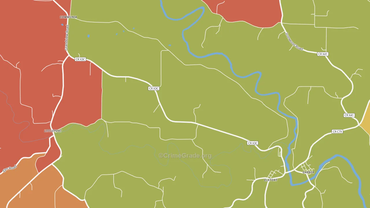 52044, IA Map of Drug-Related Crime Rates