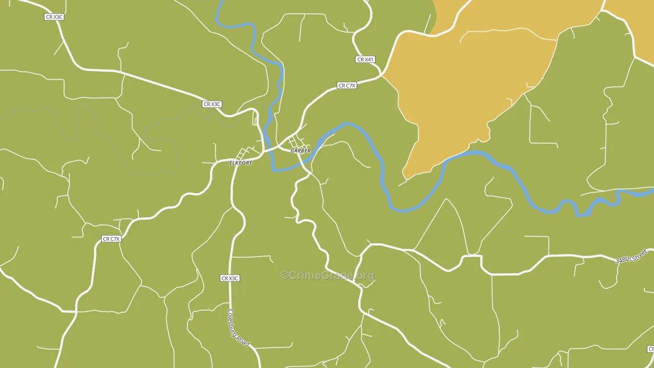 52048, IA Map of Drug-Related Crime Rates