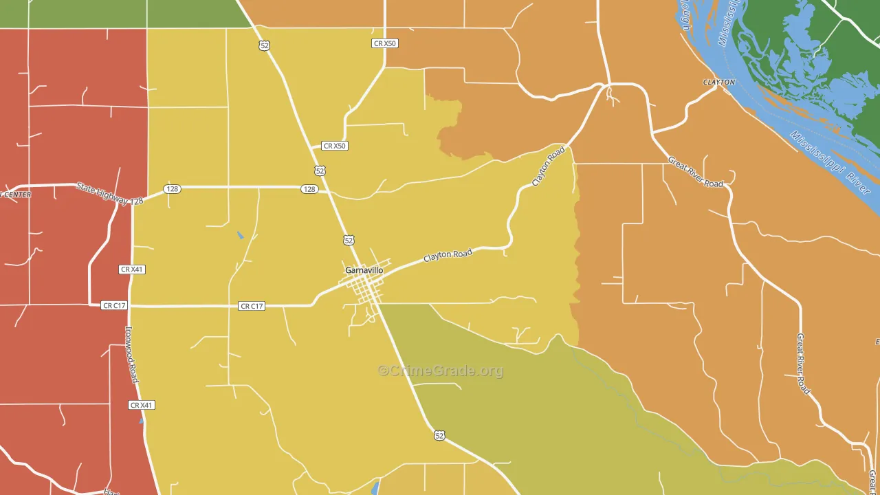52049, IA Map of Drug-Related Crime Rates