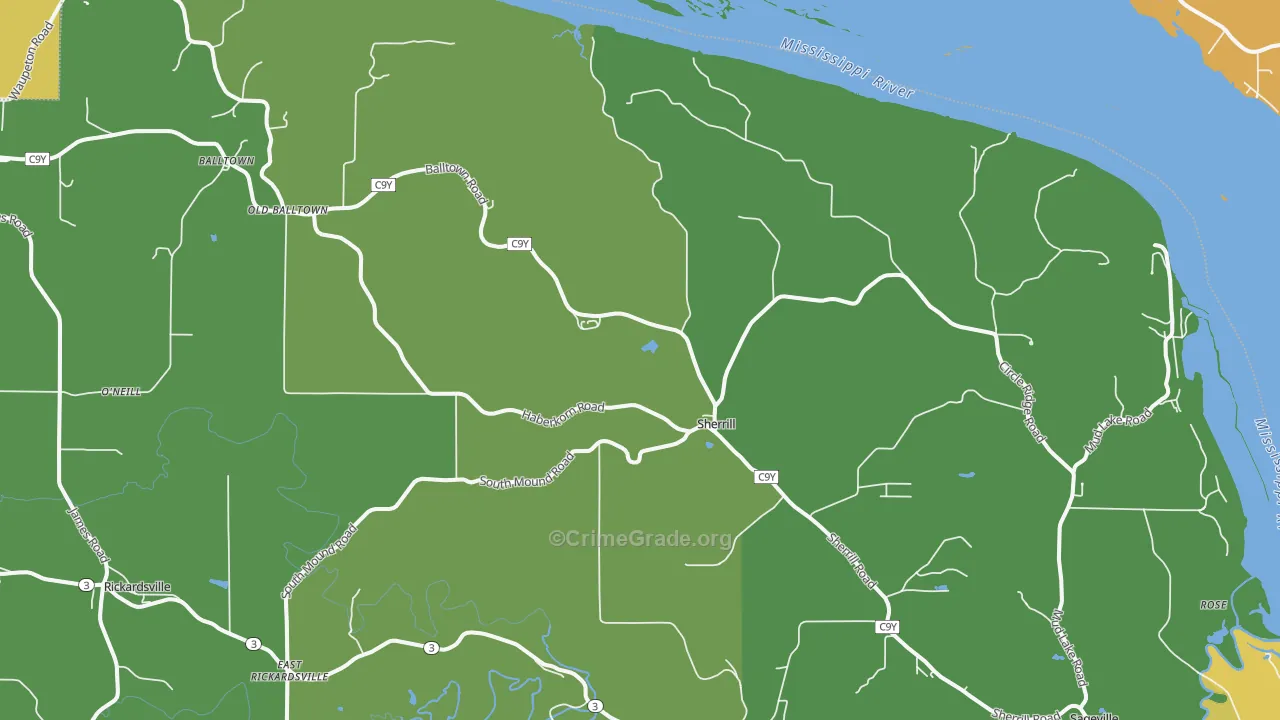 52073, IA Map of Drug-Related Crime Rates