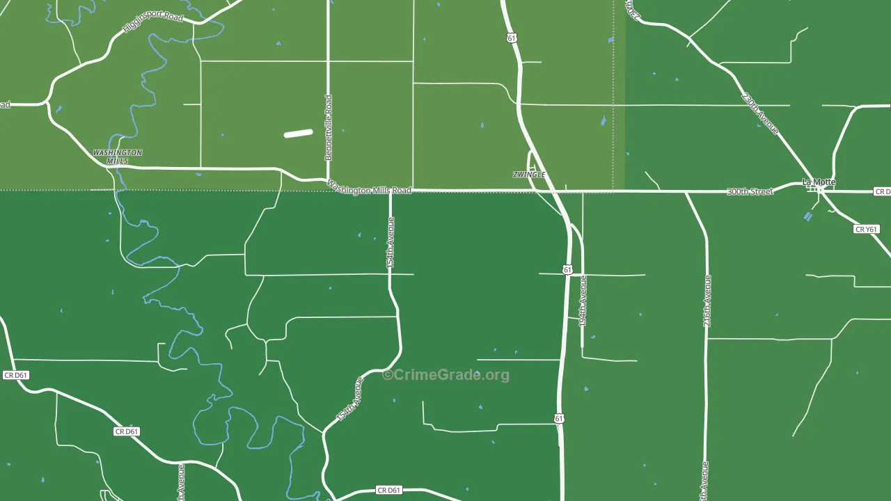 52079, IA Map of Drug-Related Crime Rates