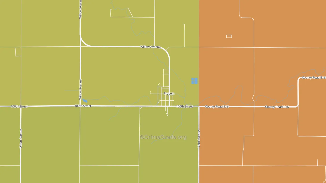 52163, IA Map of Drug-Related Crime Rates