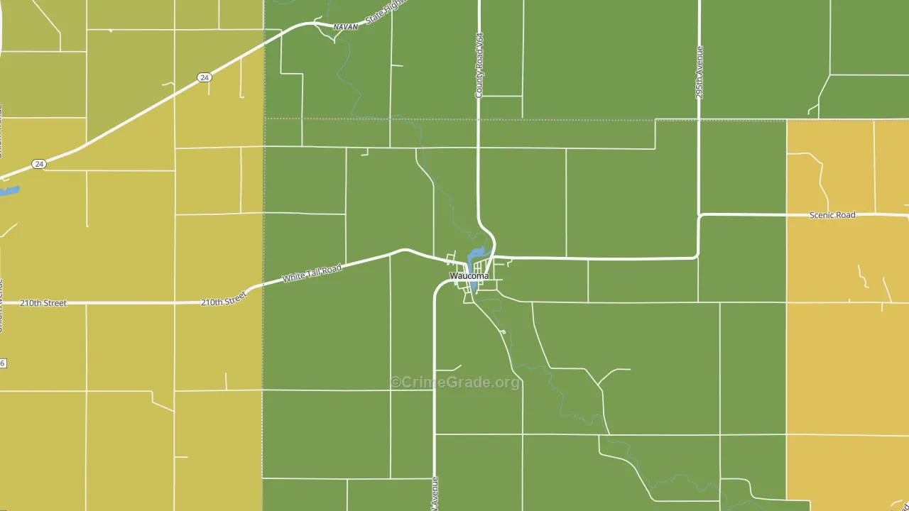 52171, IA Map of Drug-Related Crime Rates