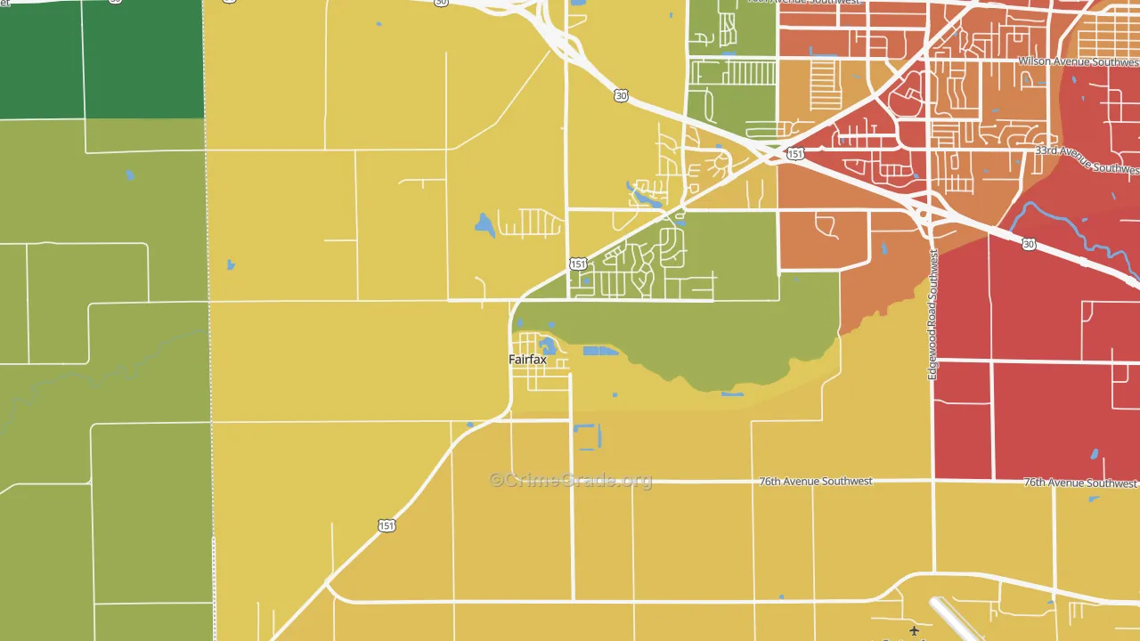 52228, IA Map of Drug-Related Crime Rates