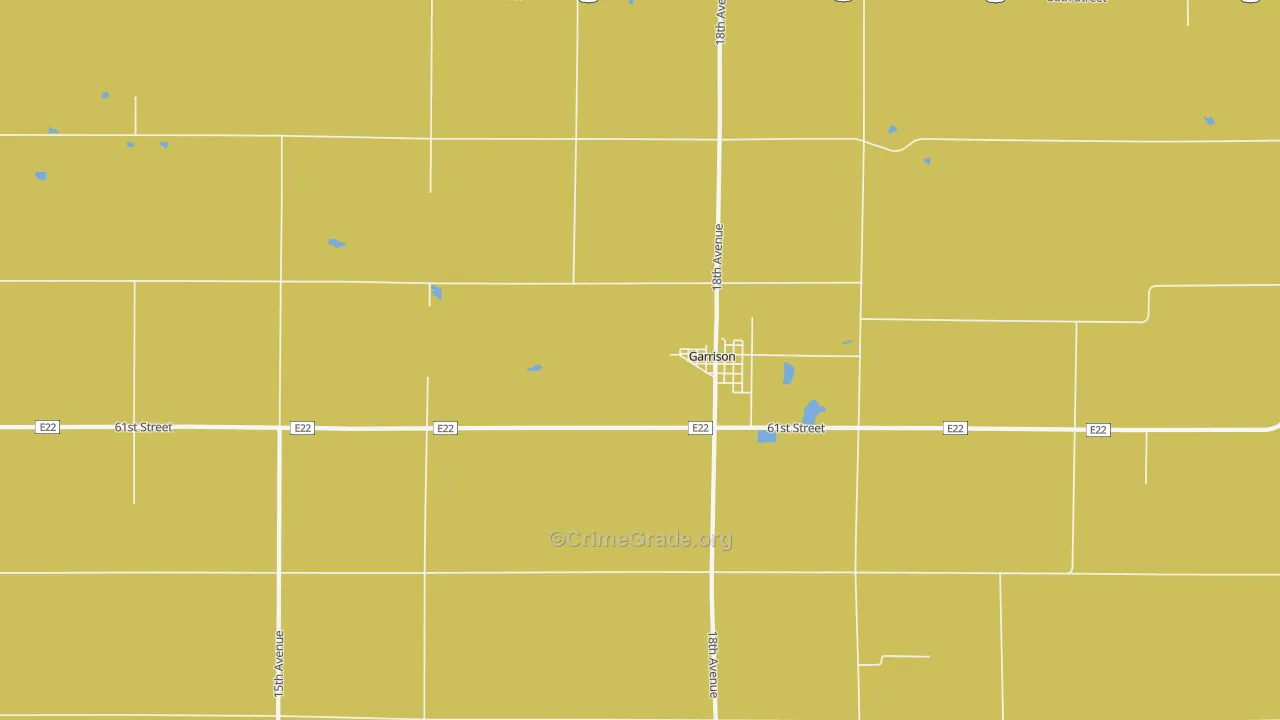 52229, IA Map of Drug-Related Crime Rates