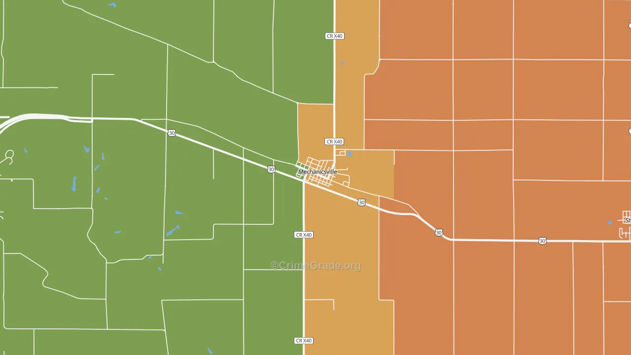 52306, IA Map of Drug-Related Crime Rates