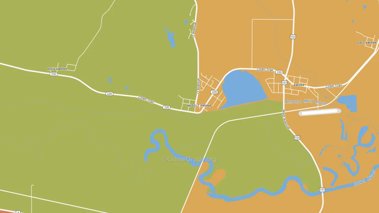 52307, IA Map of Drug-Related Crime Rates