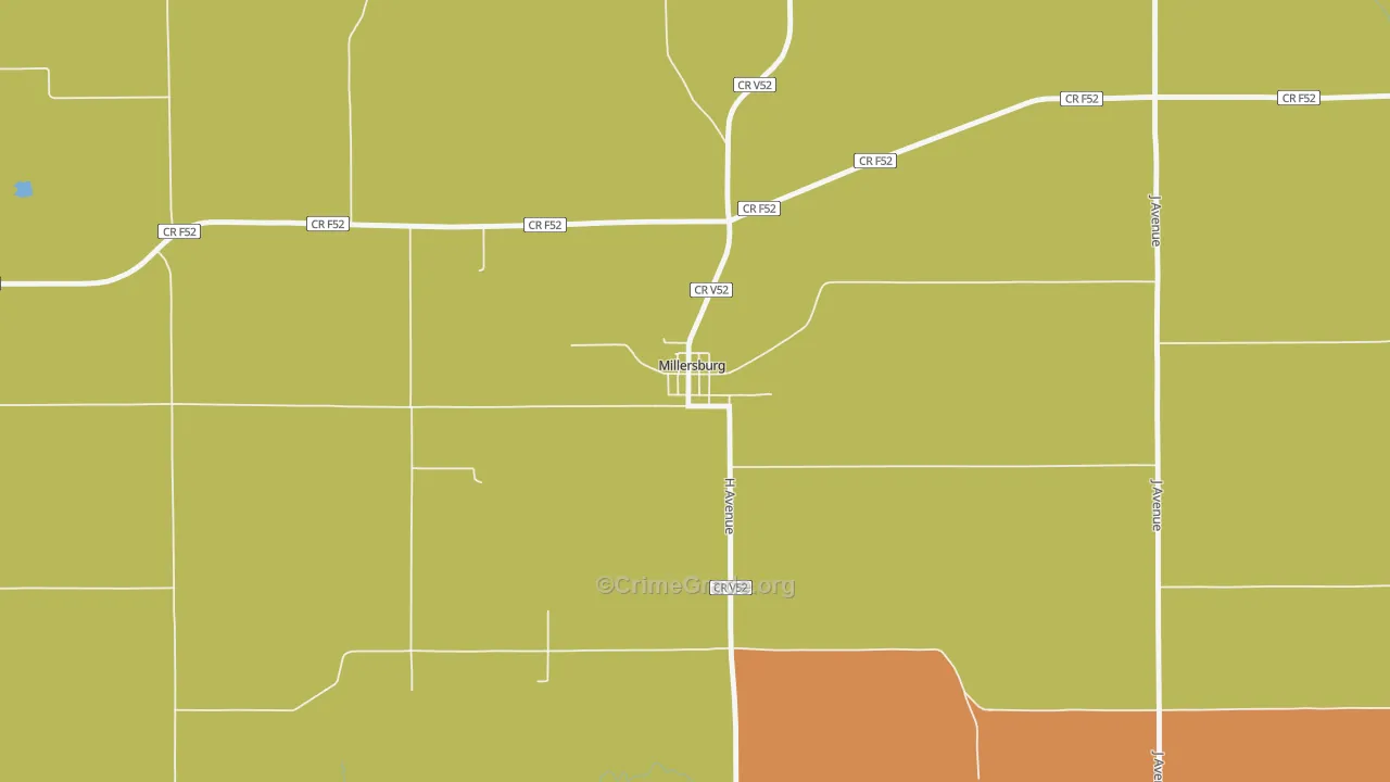 52308, IA Map of Drug-Related Crime Rates