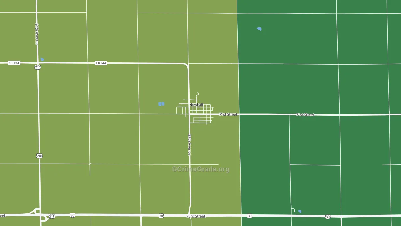 52315, IA Map of Drug-Related Crime Rates