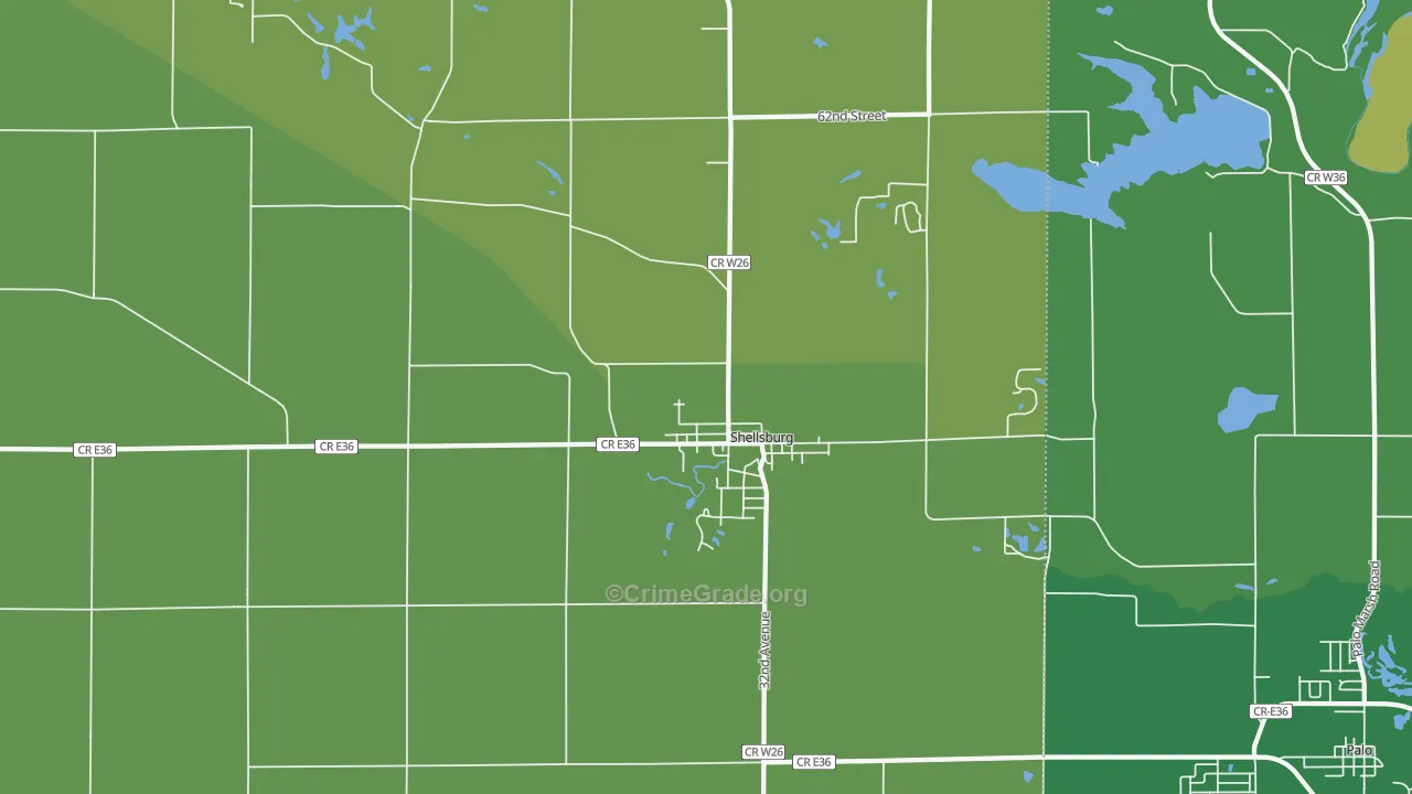 52332, IA Map of Drug-Related Crime Rates