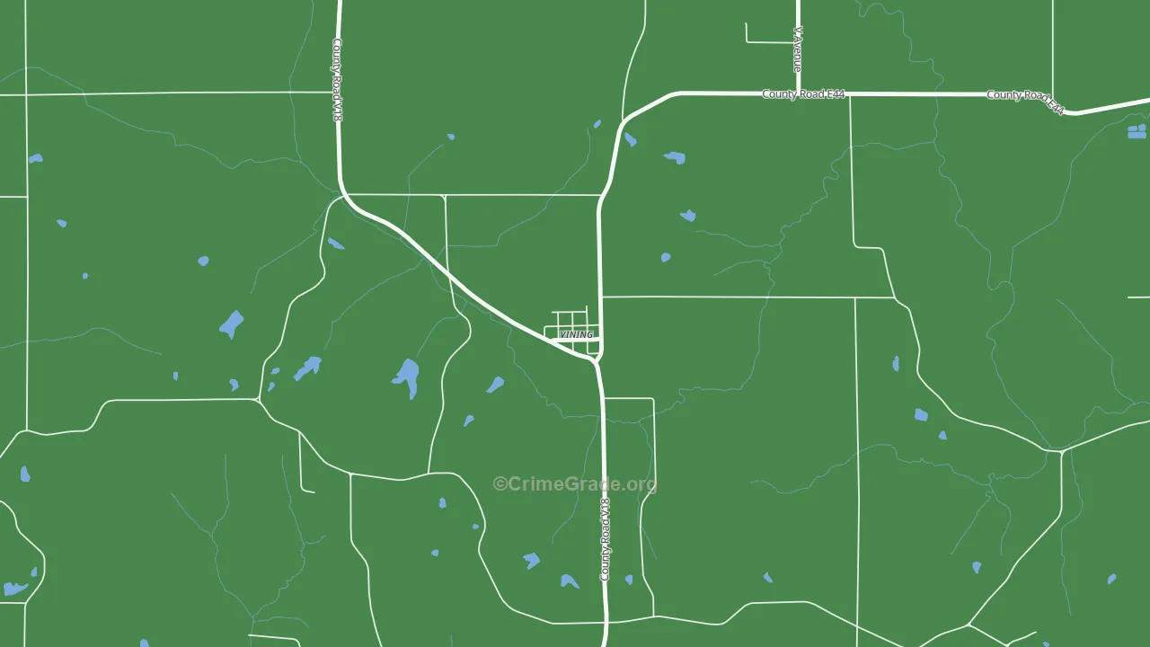52348, IA Map of Drug-Related Crime Rates