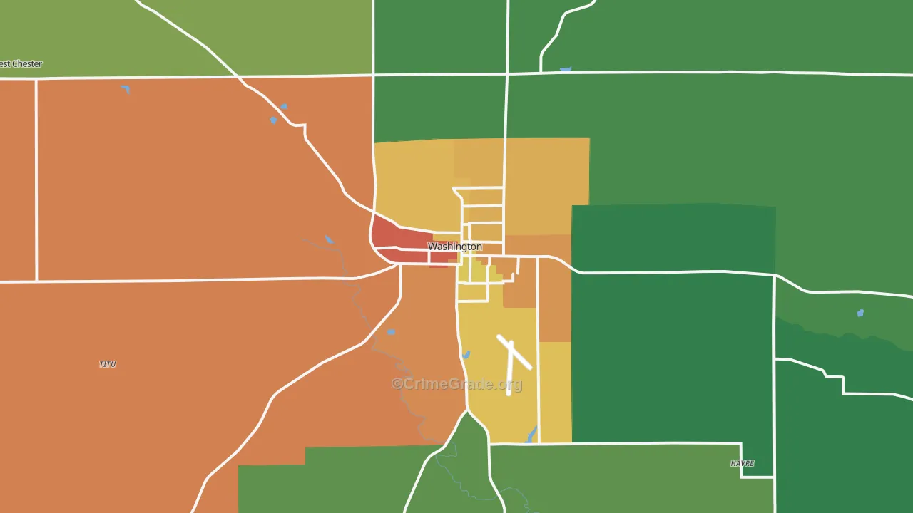 52353, IA Map of Drug-Related Crime Rates